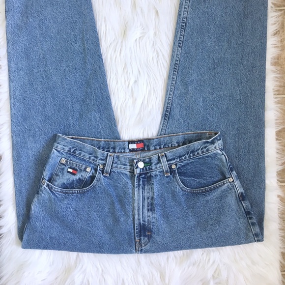 SOLD. Vintage Tommy Hilfiger High Waisted Jeans - Picture 4 of 8